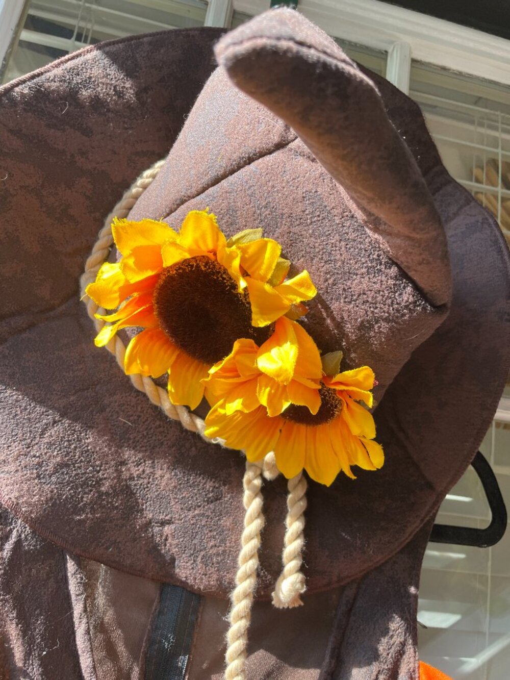 Womens Sassy Scarecrow Costume - Picture 6 of 7